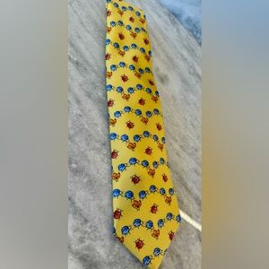 Burberry London necktie 100% silk made in UK.